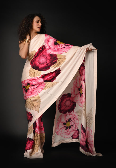 Printed Saree