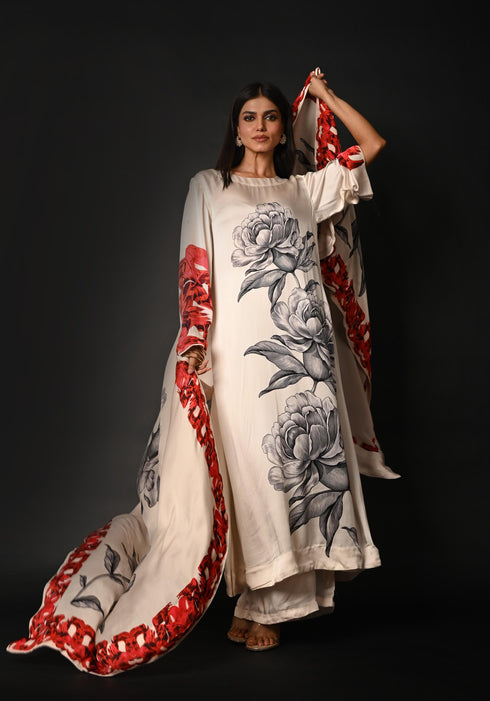 Printed Kurta Set