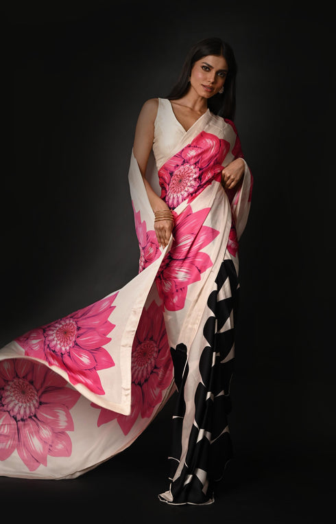 Printed Saree