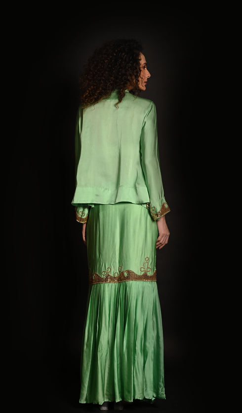 Skirt with Jacket Set